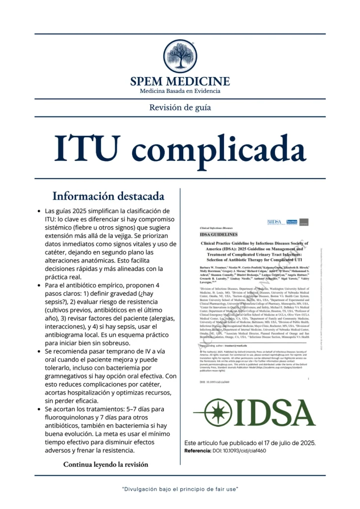 Portada: ITU complicada